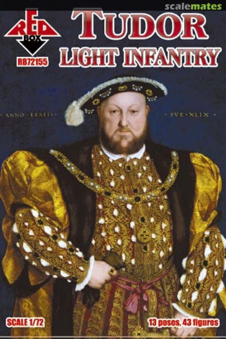 Boxart Tudor Light Infantry RB72155 Red Box Boxart Tudor Light Infantry RB72155 Red Box