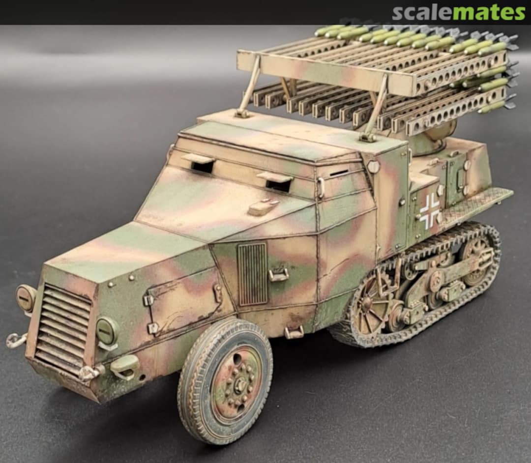 Boxart 8 cm Raketenwerfer auf Fahrgestell S 303 (f) KM-72005 KM Model Boxart 8 cm Raketenwerfer auf Fahrgestell S 303 (f) KM-72005 KM Model