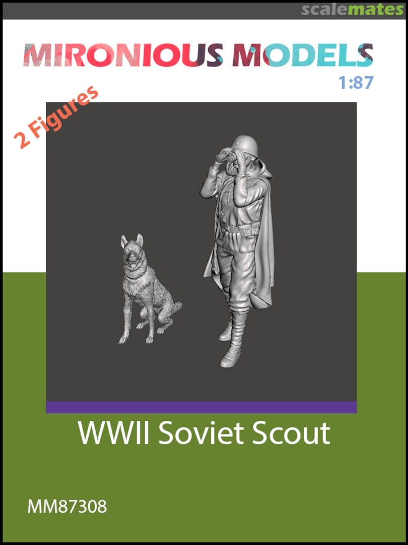 Boxart WWII Soviet Scout MM87308 Mironious Models Boxart WWII Soviet Scout MM87308 Mironious Models