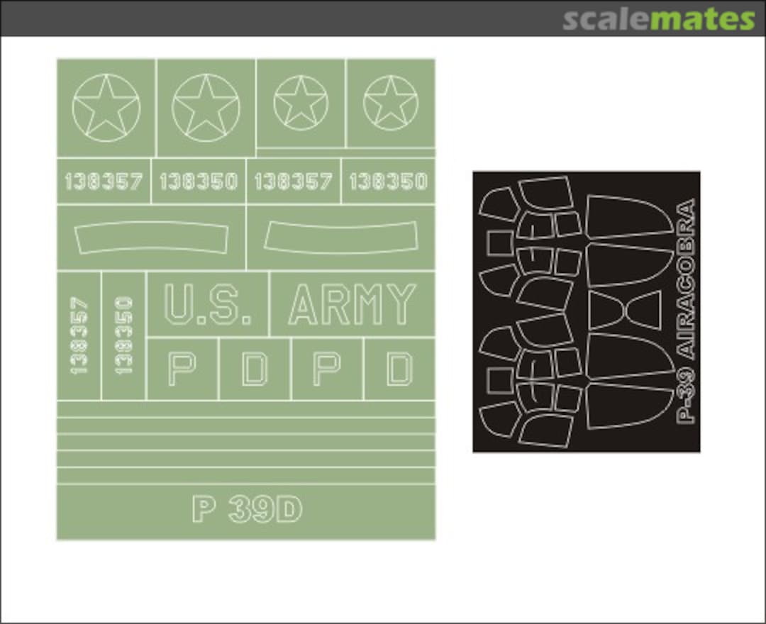 Boxart Bell P-39 Aircobra MM32072 Montex Boxart Bell P-39 Aircobra MM32072 Montex
