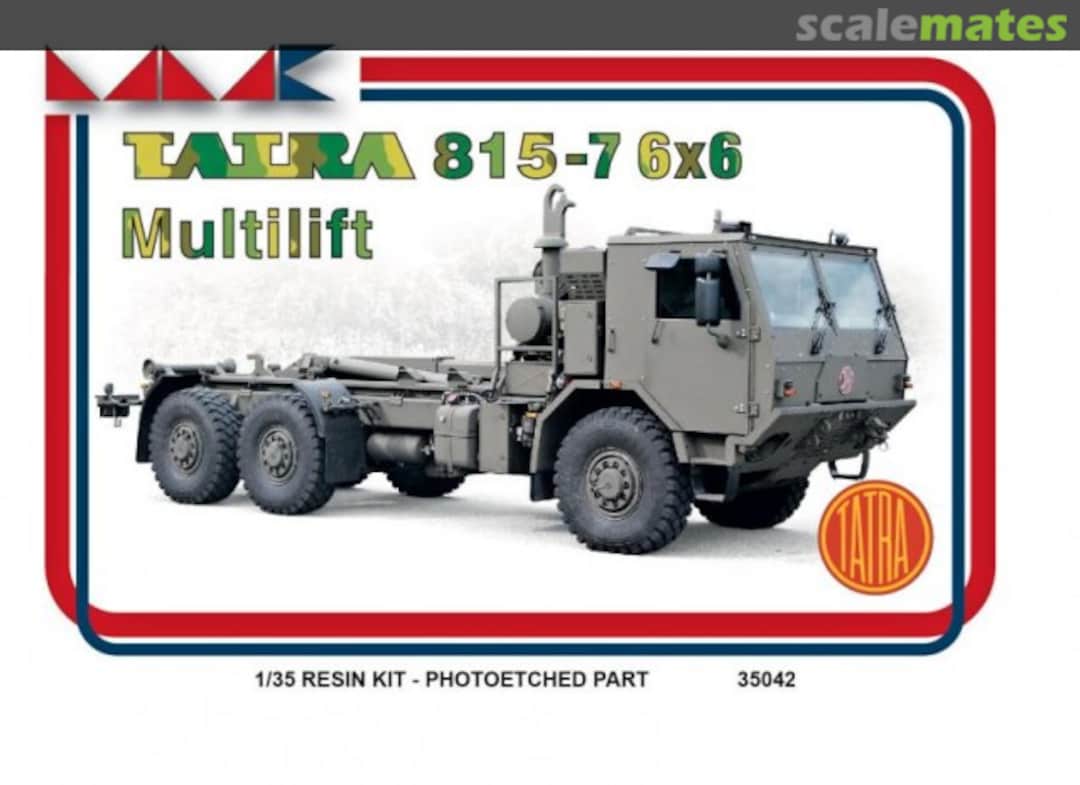 Boxart Tatra 815-7 6x6 Multilift 35042 MMK Boxart Tatra 815-7 6x6 Multilift 35042 MMK