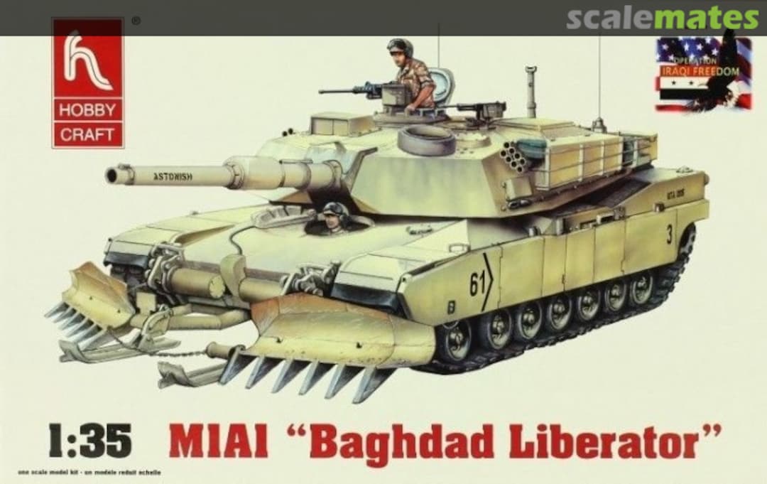 Boxart M1A1 "Baghdad Liberator" HC6002 Hobbycraft Boxart M1A1 "Baghdad Liberator" HC6002 Hobbycraft