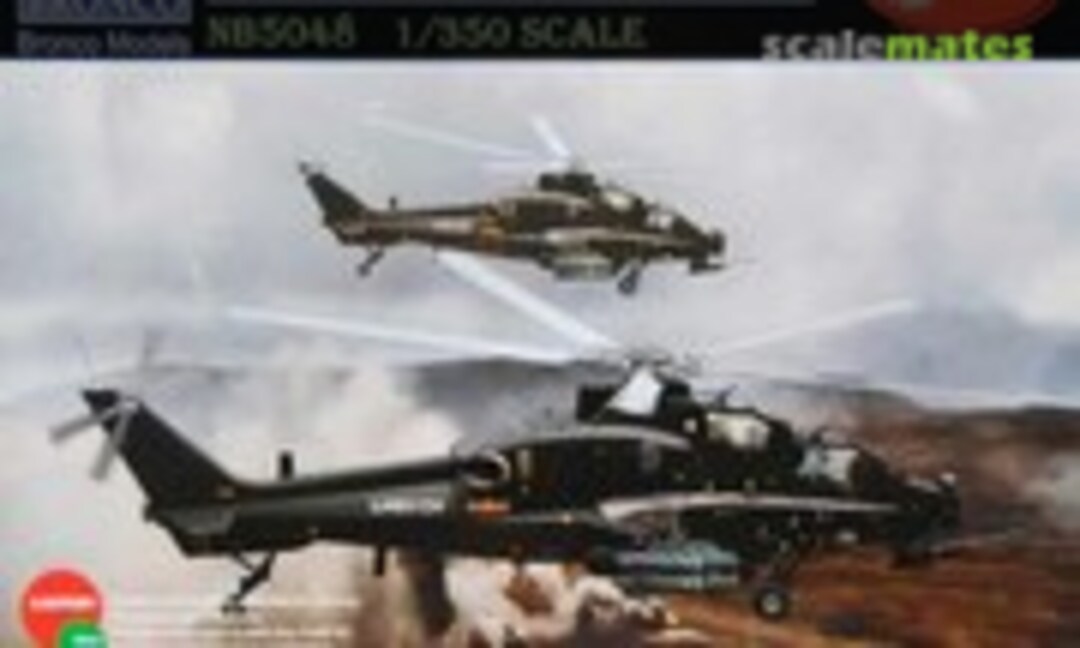 1:350 Changhe WZ-10 Attack Helicopter (Bronco NB5048) NB5048
