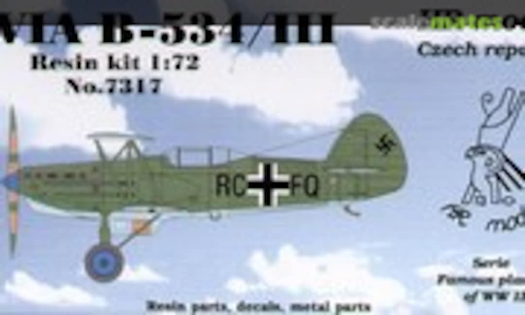 1:72 Avia B-534/III (HR Model 7317)