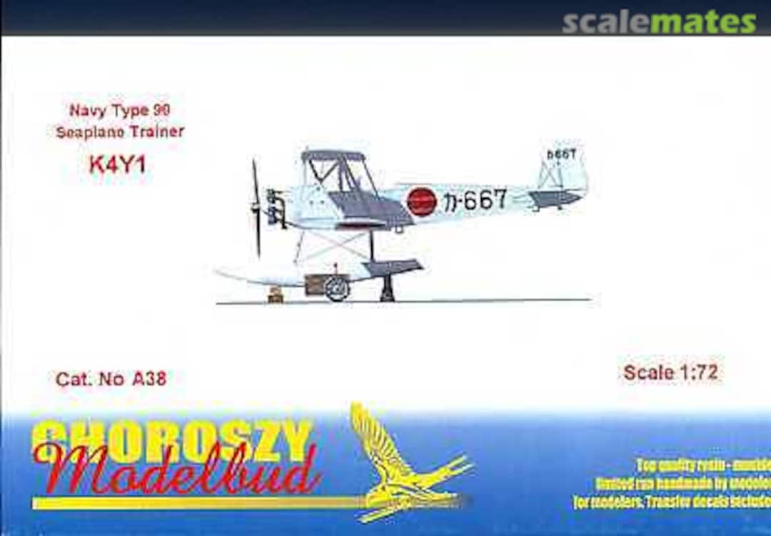 Boxart Navy Type 90 Seaplane K4Y1 A38 Choroszy Modelbud