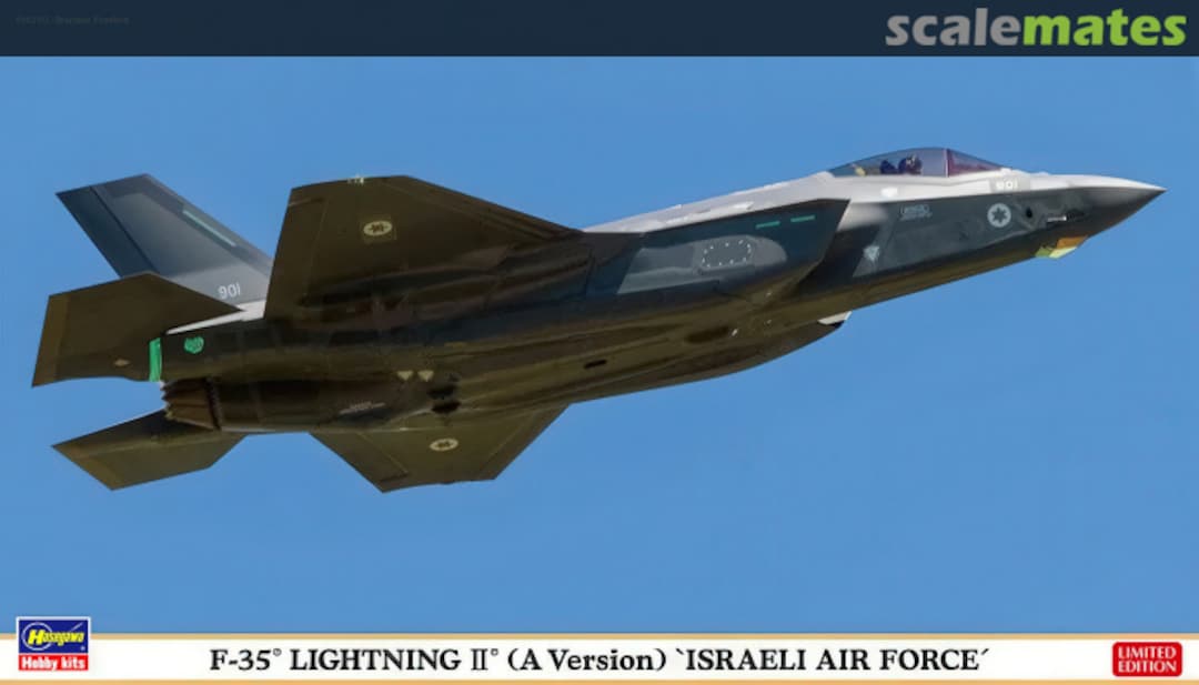 Boxart F-35 Lightning II (A Version) `Israeli Air Force´ 02267 Hasegawa