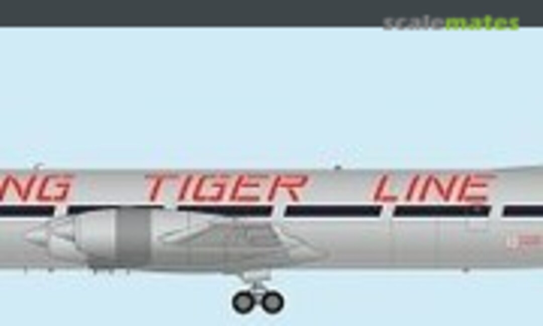 1:144 Canadair CL-44D, Flying Tiger Line (F-RSIN FRP4121)
