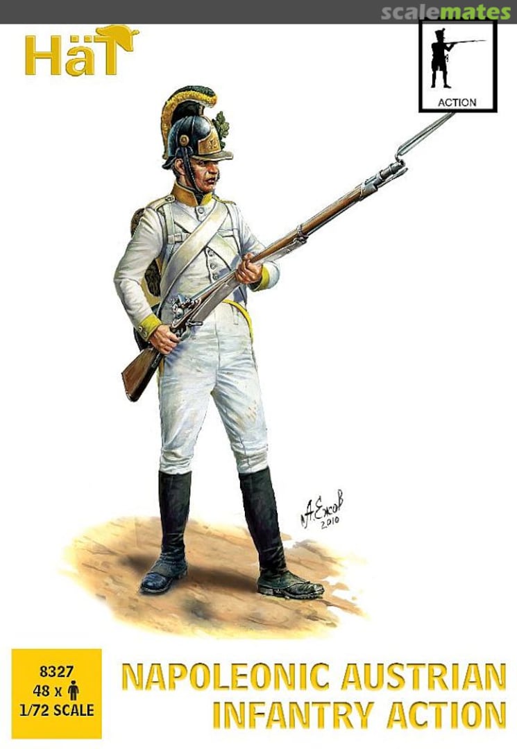 Boxart Austrian Infantry Action 8327 HäT Boxart Austrian Infantry Action 8327 HäT