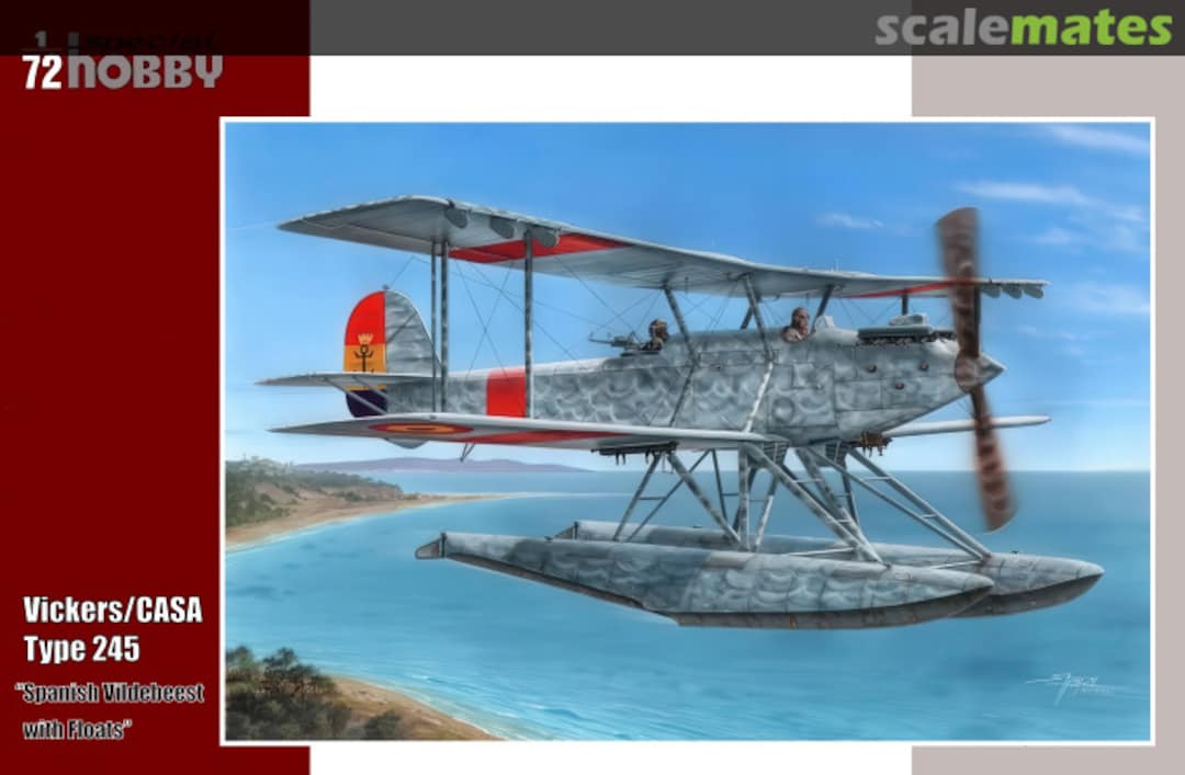Boxart Vickers/CASA Type 245 SH72241 Special Hobby Boxart Vickers/CASA Type 245 SH72241 Special Hobby