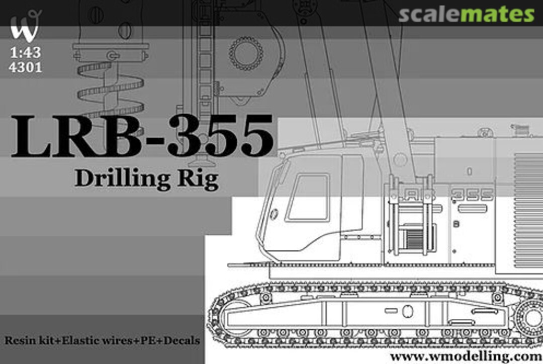 Boxart LRB355 Drilling Rig 4301 W-Model Boxart LRB355 Drilling Rig 4301 W-Model