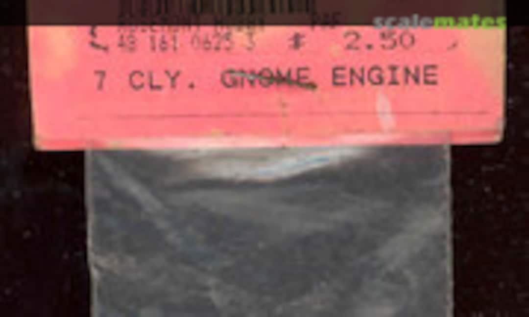 1:72 7 cyl. Gnome Engine (Roseparts 121) 121
