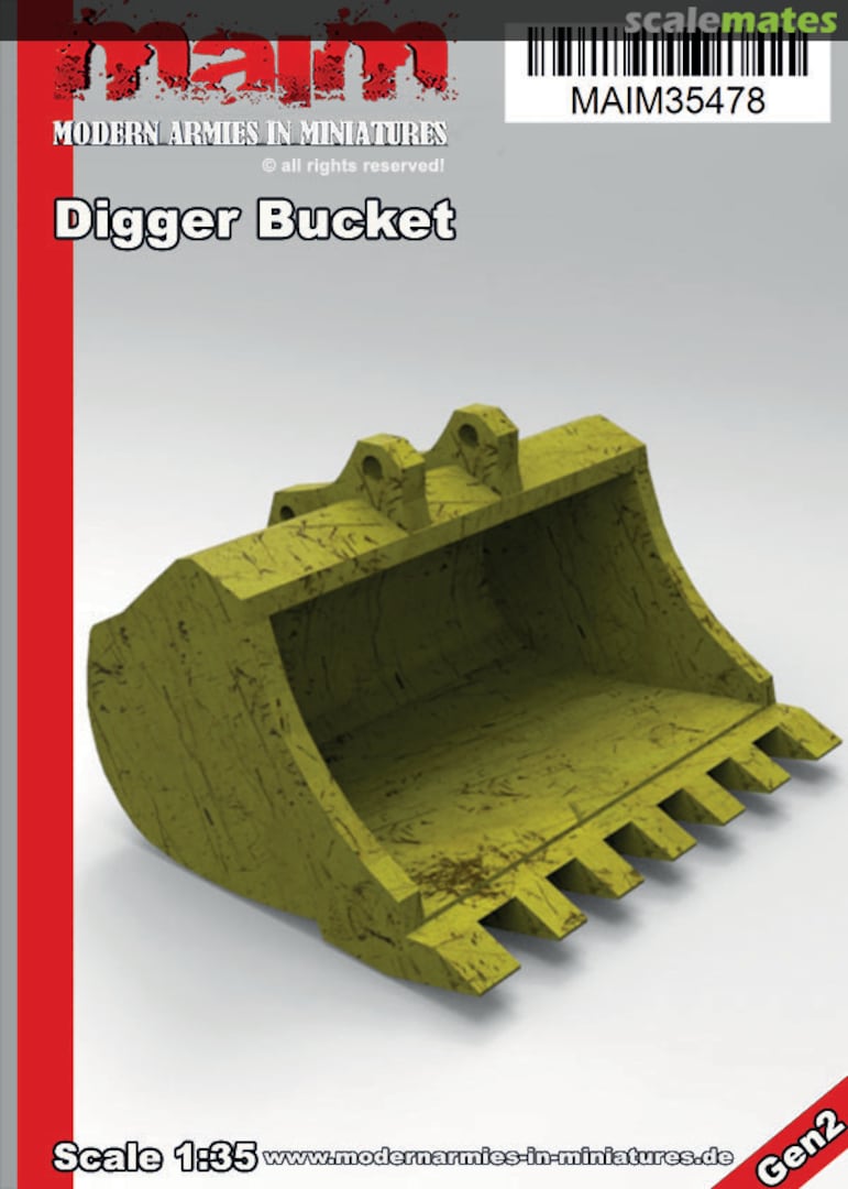 Boxart Baggerschaufel, Digger Bucket MAIM35478 MAiM Boxart Baggerschaufel, Digger Bucket MAIM35478 MAiM