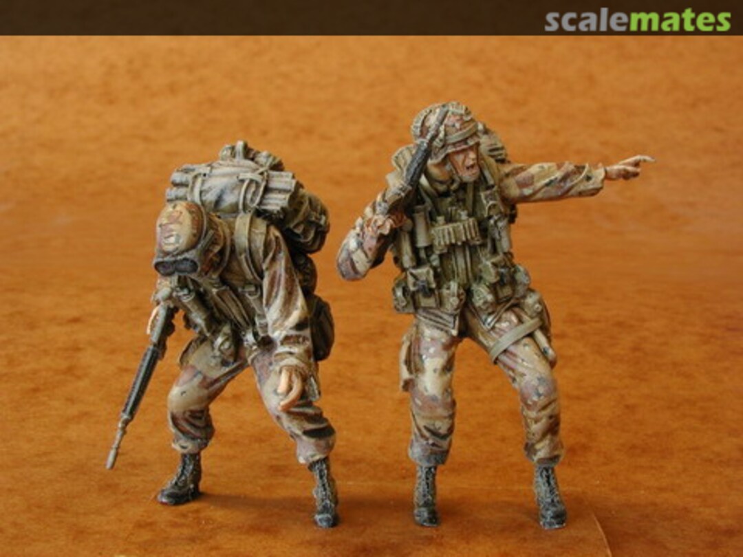 Boxart U.S. Airborne (UH-60 crew) (2 fig.) F35069 CMK Boxart U.S. Airborne (UH-60 crew) (2 fig.) F35069 CMK