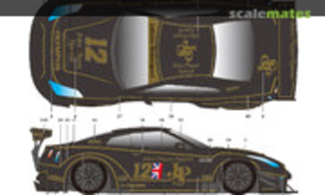 1:24 LB-Works Nissan GT-R R35 Type 2 (SK Decals SK-24096) SK-24096