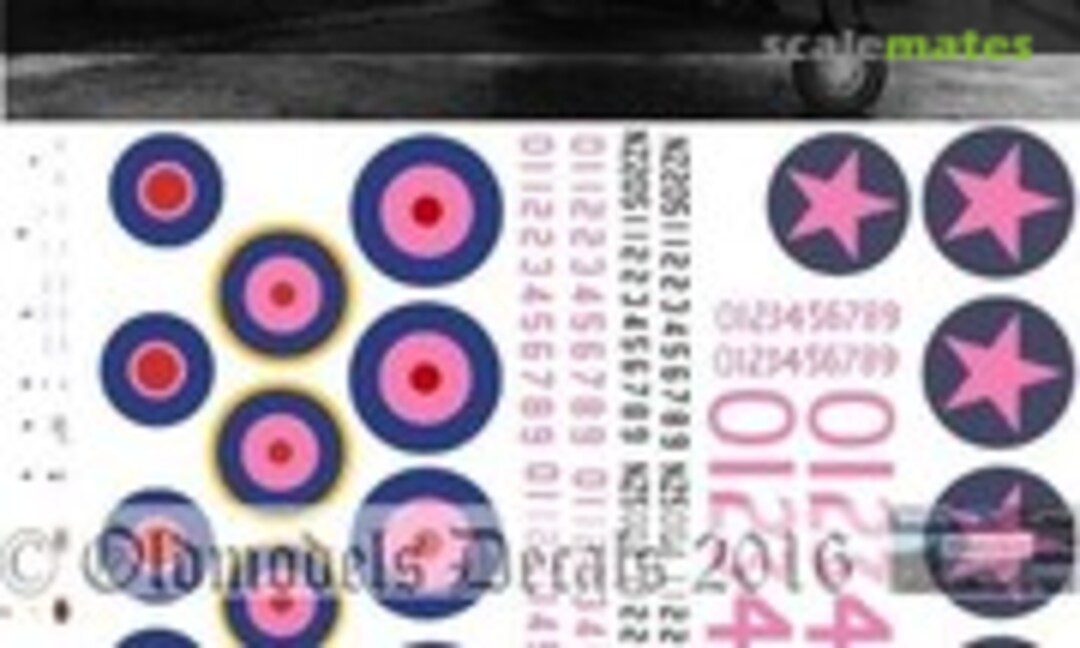 1:72 RNZAF Dauntless SBD-3 -4 NZ Seagrove 1943-44 (Oldmodels Decals OMD1153) OMD1153