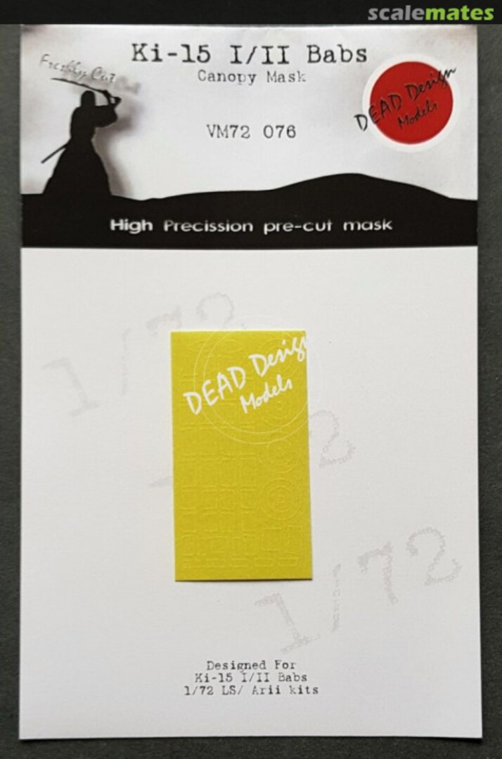 Boxart Ki-15 I/II Babs VM72 076 DEAD Design Models