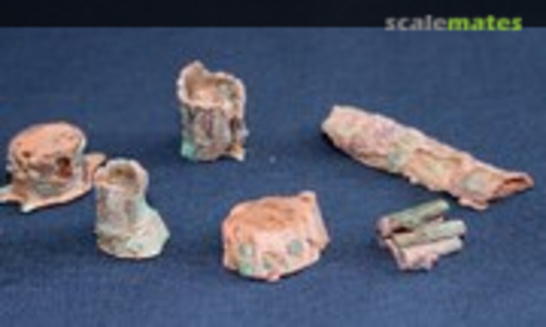 1:35 6 Baumstümpfe aus Giessharz (Peddinghaus-Decals 35 3686) 35 3686