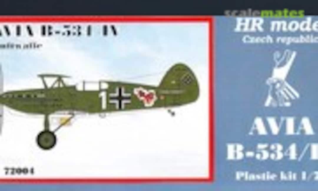 1:72 Avia B-534/IV (HR Model P72004)