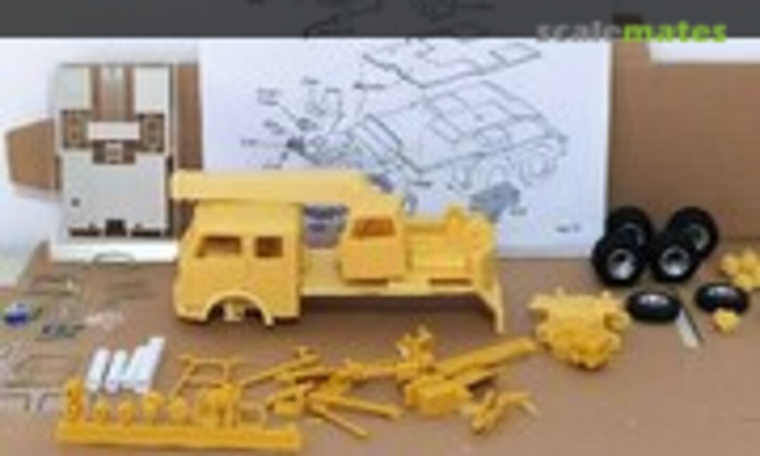 1:43 Fiat 693-N Autogru Cristanini (Gila Modelli 308-V) 308-V