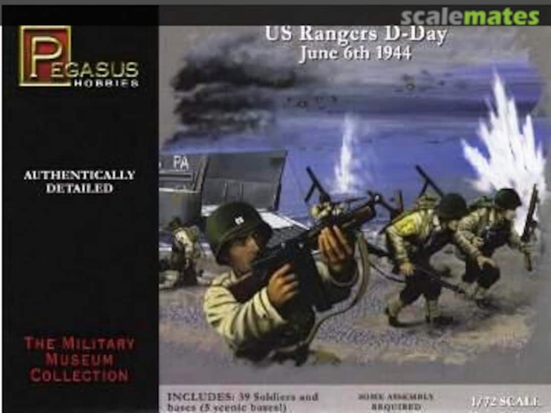 Boxart US Rangers D-Day 7351 Pegasus Hobbies Boxart US Rangers D-Day 7351 Pegasus Hobbies