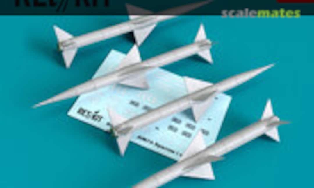 1:48 AIM-7A Sparrow I missiles (ResKit RS48-0319) RS48-0319