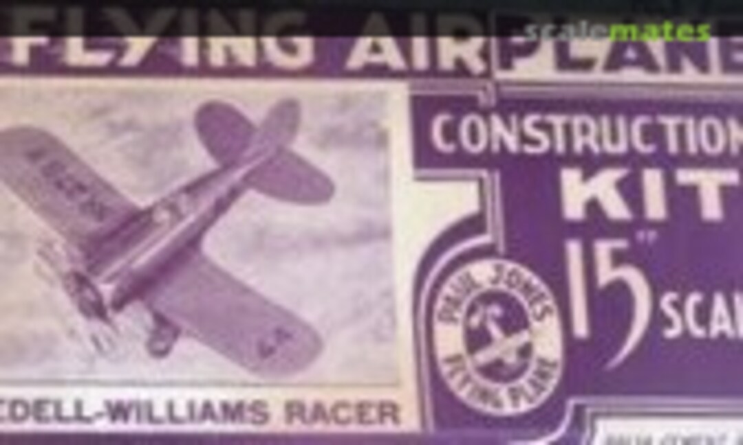 1:21 Wedell-Williams Racer (Paul Jones )