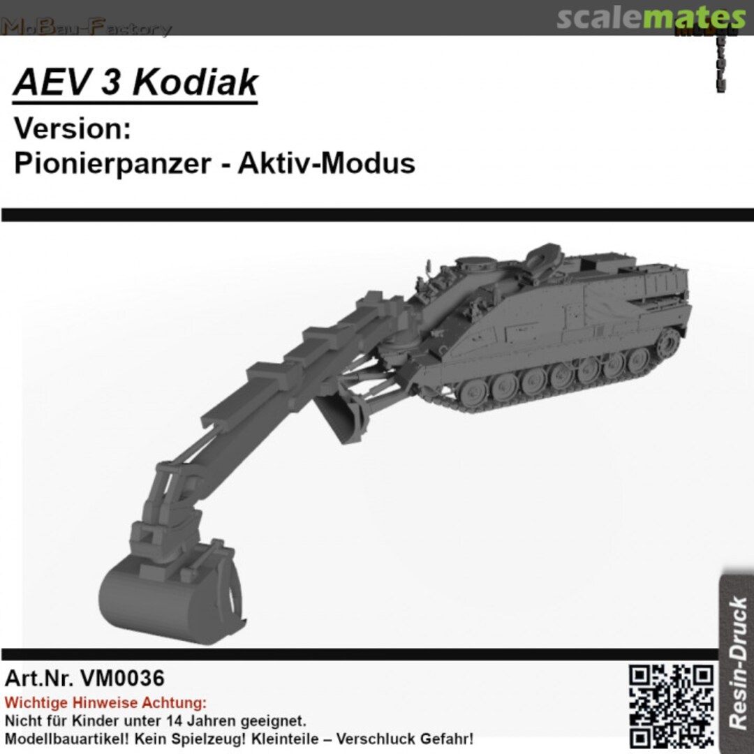Boxart AEV-3 KODIAK VM0036 MoBau-Factory Boxart AEV-3 KODIAK VM0036 MoBau-Factory