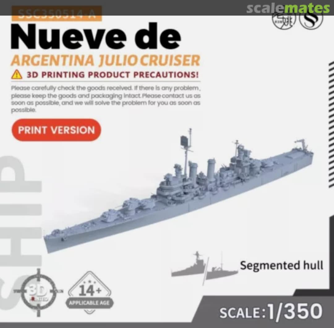 Boxart Nueve de Julio SSC350514-A SSMODEL Boxart Nueve de Julio SSC350514-A SSMODEL