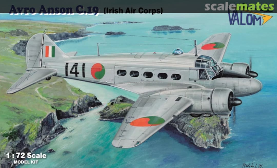 Boxart Avro Anson C Mk.19 72168 Valom