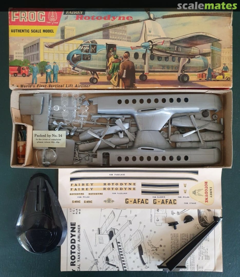 Contents Fairey Rotodyne 358P FROG Contents Fairey Rotodyne 358P FROG