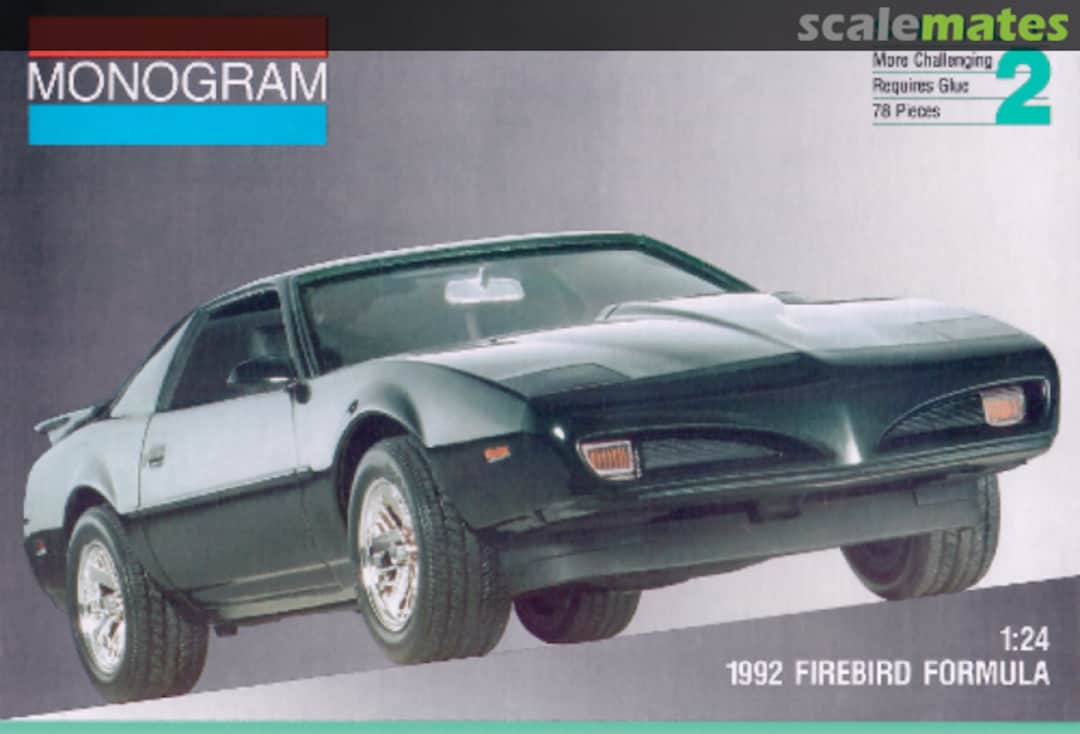 Boxart 1992 Firebird Formula 2952 Monogram Boxart 1992 Firebird Formula 2952 Monogram