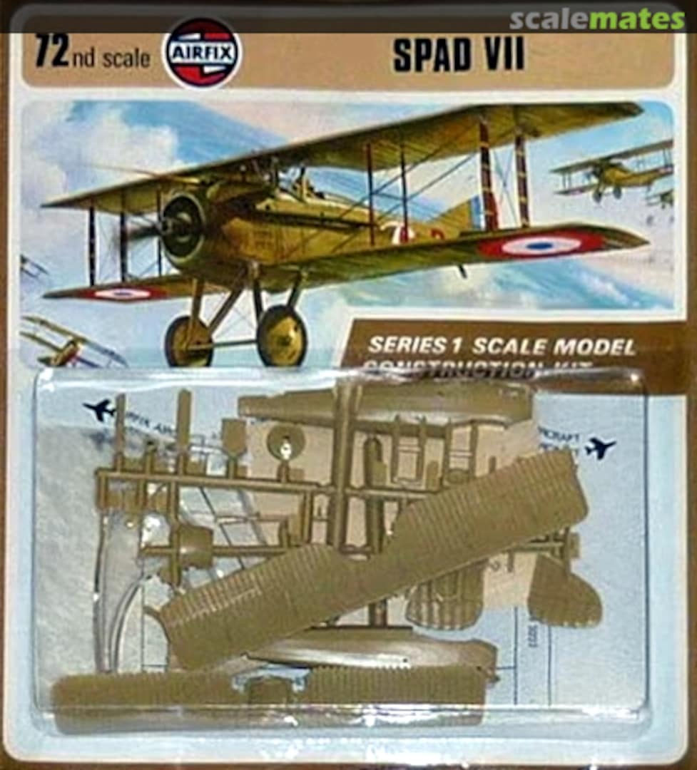 Boxart SPAD VII 01049-8 Airfix Boxart SPAD VII 01049-8 Airfix