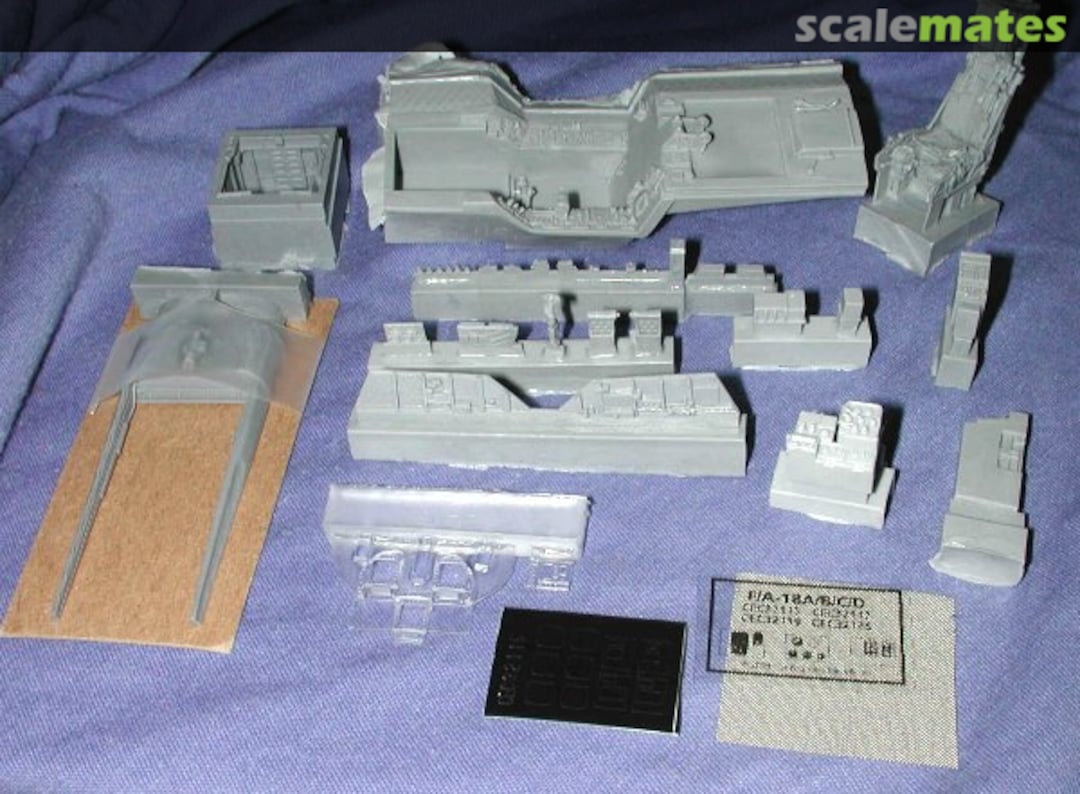 Boxart F/A-18C Super Detailed Cockpit (Late) CEC32115 Cutting Edge Modelworks Boxart F/A-18C Super Detailed Cockpit (Late) CEC32115 Cutting Edge Modelworks