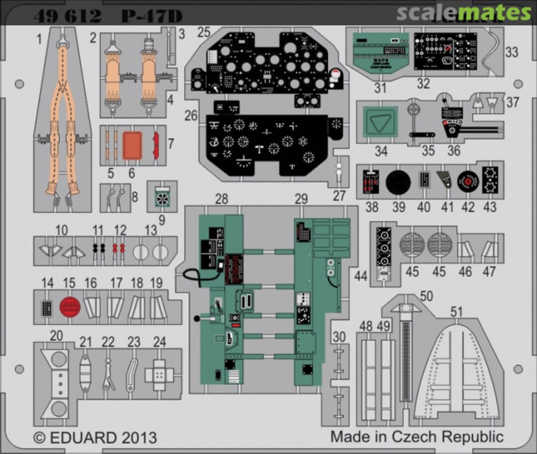 Boxart P-47D Thunderbolt S.A. 49612 Eduard Boxart P-47D Thunderbolt S.A. 49612 Eduard