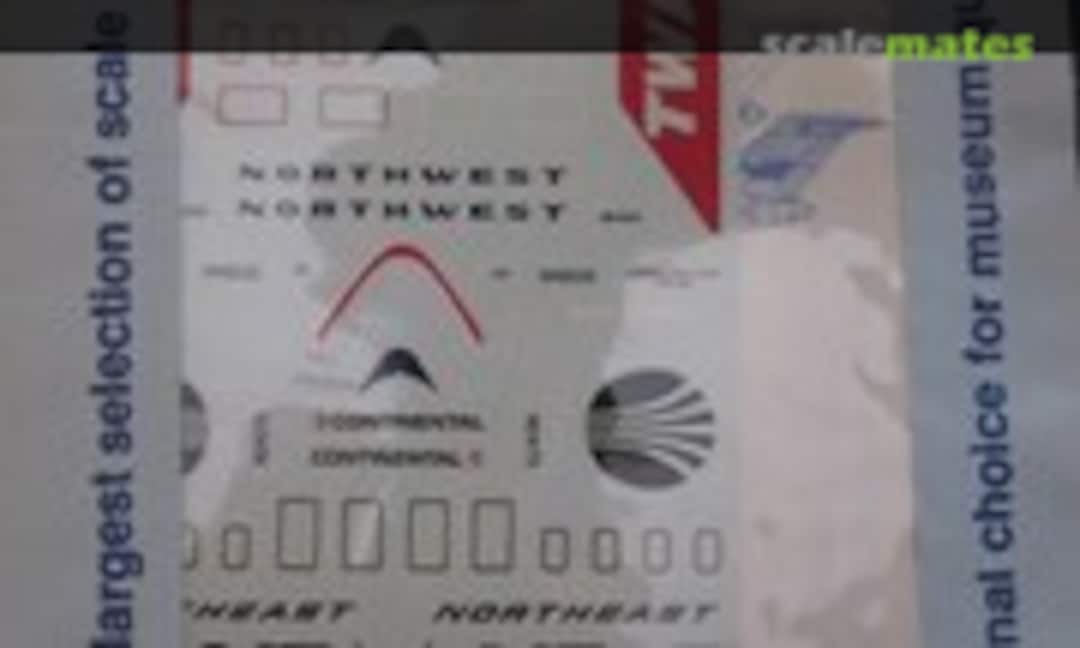 1:200 Airliner Decals (Microscale 20-11) 20-11