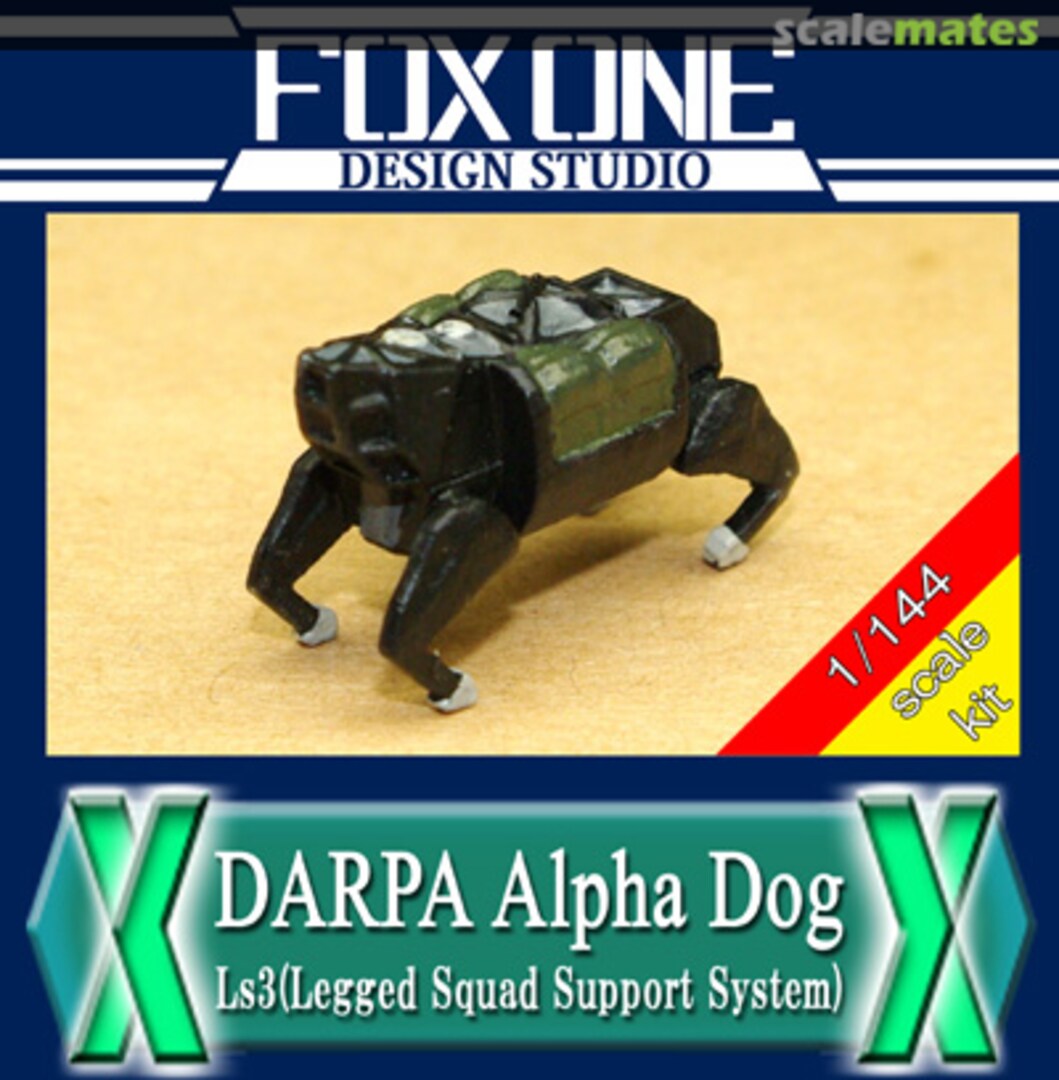 Boxart DARPA Alpha Dog B011 FoxOne Design Studio