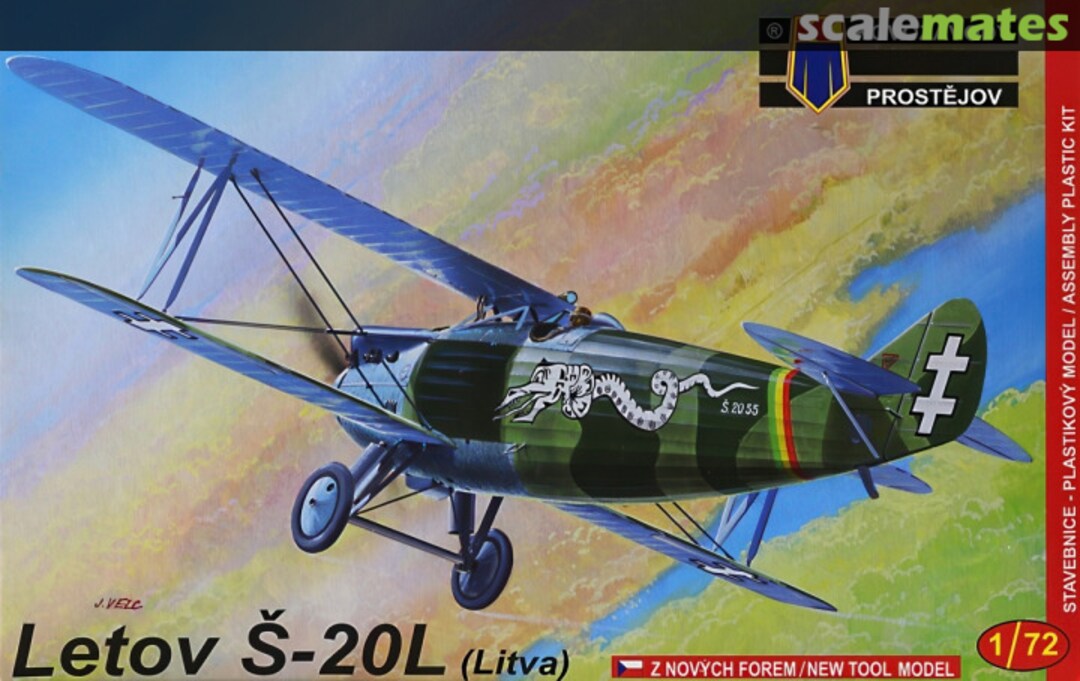 Boxart Letov Š-20L (Litva) KPM0017 Kovozávody Prostějov