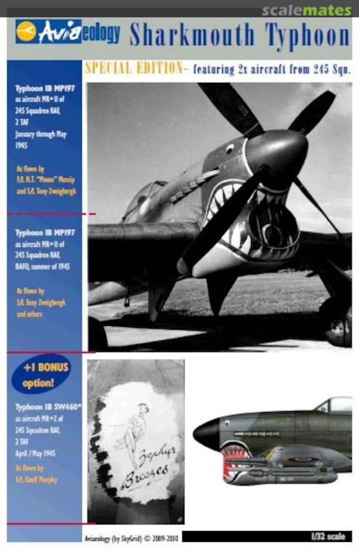 Boxart Shark mouth Typhoon AOD32003 Aviaeology Boxart Shark mouth Typhoon AOD32003 Aviaeology