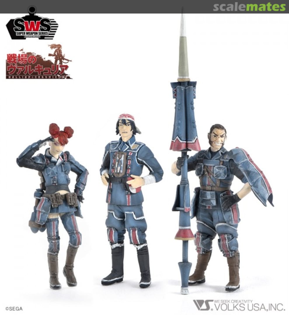 Boxart Shamrock Figure Set PSSP02-F01 Zoukei-Mura Boxart Shamrock Figure Set PSSP02-F01 Zoukei-Mura