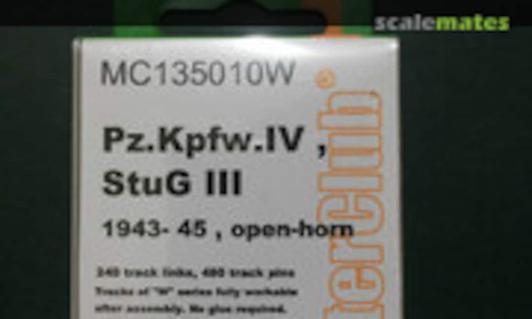 1:35 Resin Tracks for Pz.Kpfw.IV, StuG III 1943 - 45 (MasterClub MC135010W)