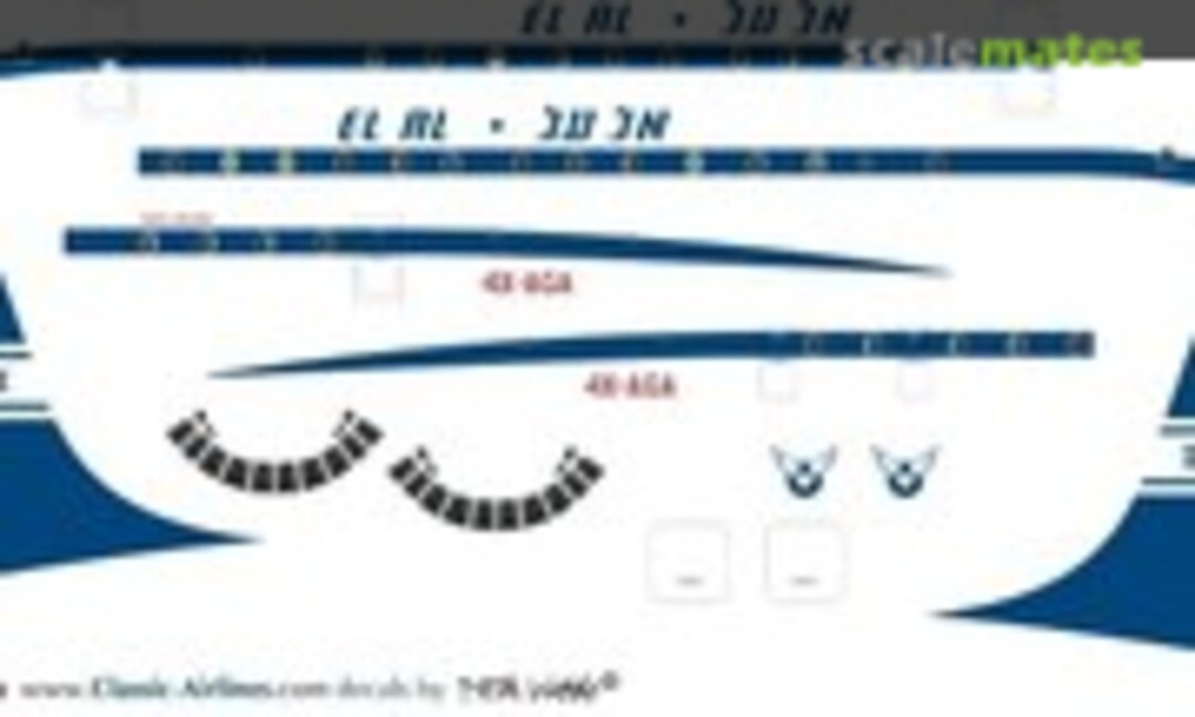 1:144 EL AL Britannia (Classic Airlines CA144-089) CA144-089