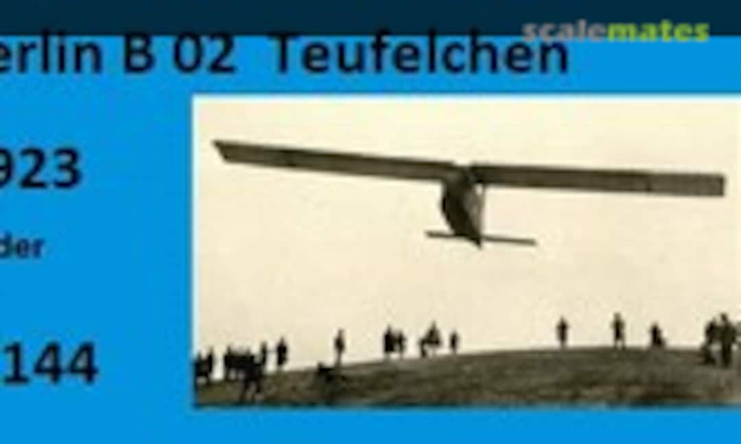 1:144 Berlin B 02 Teufelchen 1923 glider (GRACH Model )