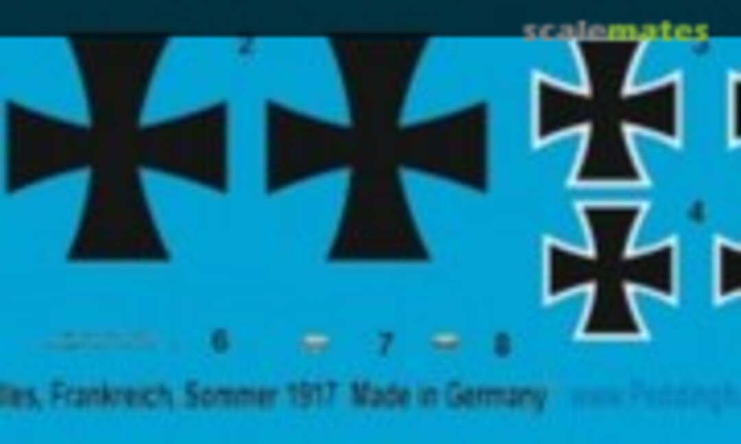 1:48 Albatros D.III Freidrich Altemeier, Jasta 24, Annelles, Frankreich, Sommer 1917 (Peddinghaus-Decals 48 3687) 48 3687