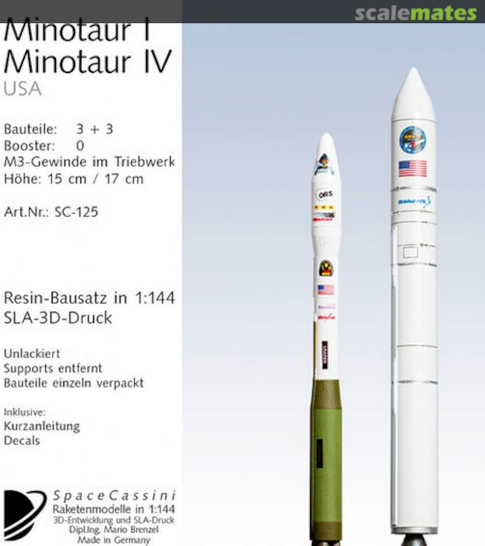 Boxart Minotaur I / Minotaur IV SC-125 SpaceCassini Boxart Minotaur I / Minotaur IV SC-125 SpaceCassini