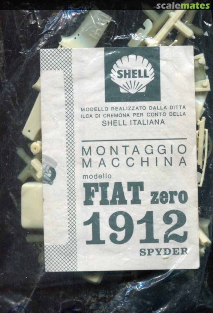 Boxart Fiat Zero Spyder 1912 ? Montaggio Macchina Shell Boxart Fiat Zero Spyder 1912 ? Montaggio Macchina Shell