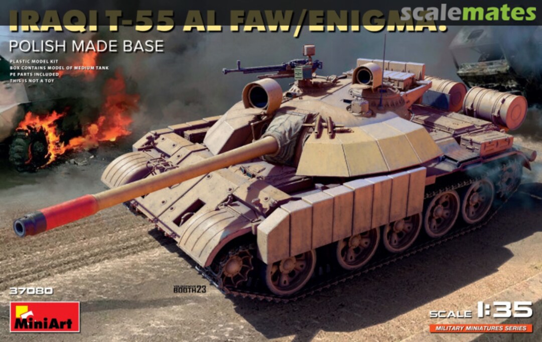 Boxart T-55 Al Faw/Enigma. 37080 MiniArt Boxart T-55 Al Faw/Enigma. 37080 MiniArt