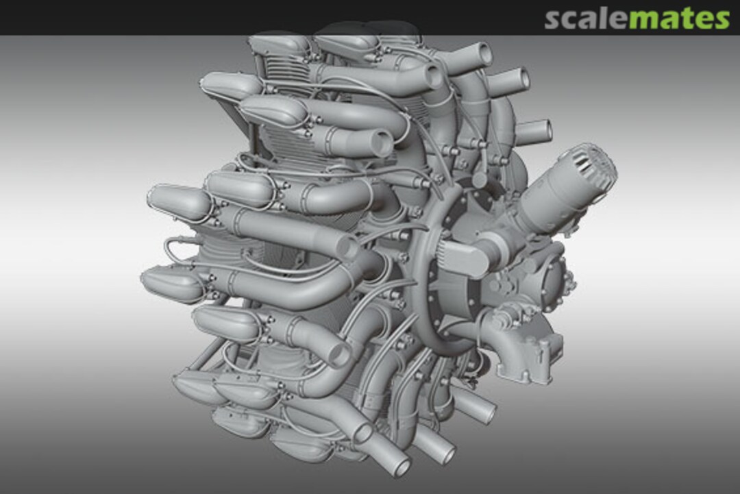 Boxart Gnome-Rhone 14K Mistral Major PSR32004 Print Scale Boxart Gnome-Rhone 14K Mistral Major PSR32004 Print Scale