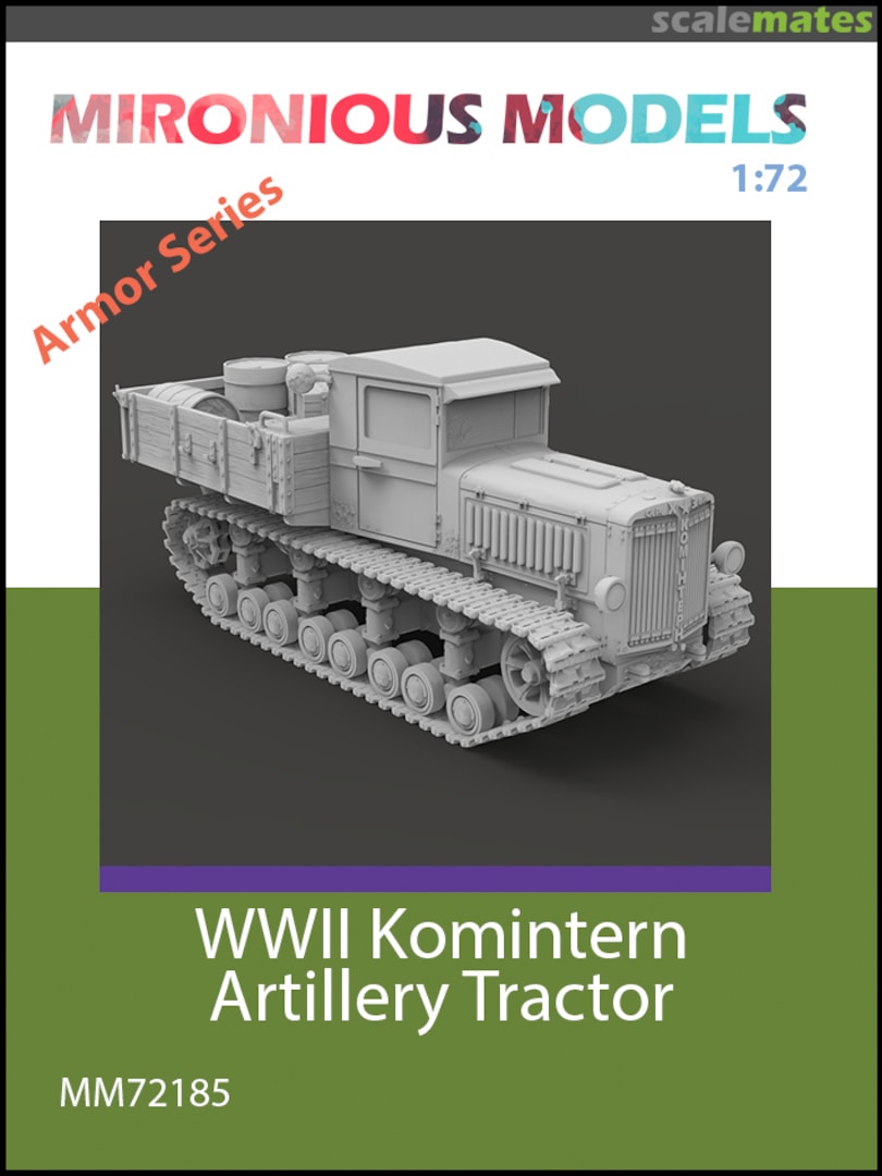 Boxart Stalinets S-65 (3D-Printed) MM72184 Mironious Models