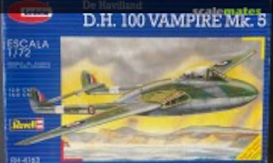 1:72 De Havilland DH-100 Vampire Mk.5 (Revell/Lodela RH-4163)