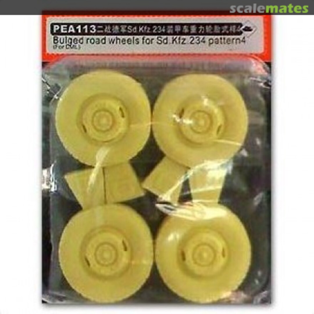 Boxart Sd. Kfz. 234 Road Wheels Pattern 4 PEA113 Voyager Model Boxart Sd. Kfz. 234 Road Wheels Pattern 4 PEA113 Voyager Model